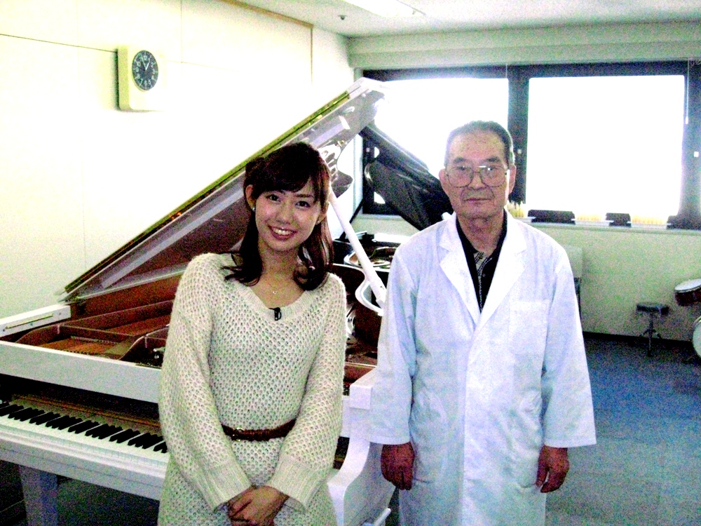 フジテレビ山崎アナウンサーと当学院講師